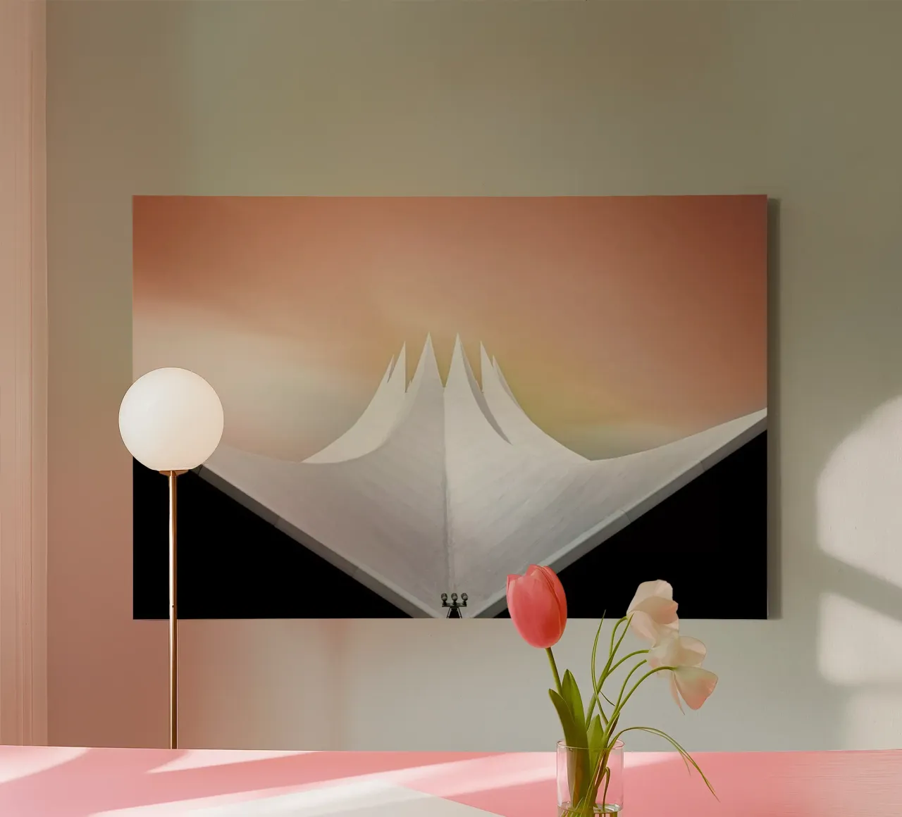Ice Cream - Kay PK tela con Cornice a cassetta da Pictufy