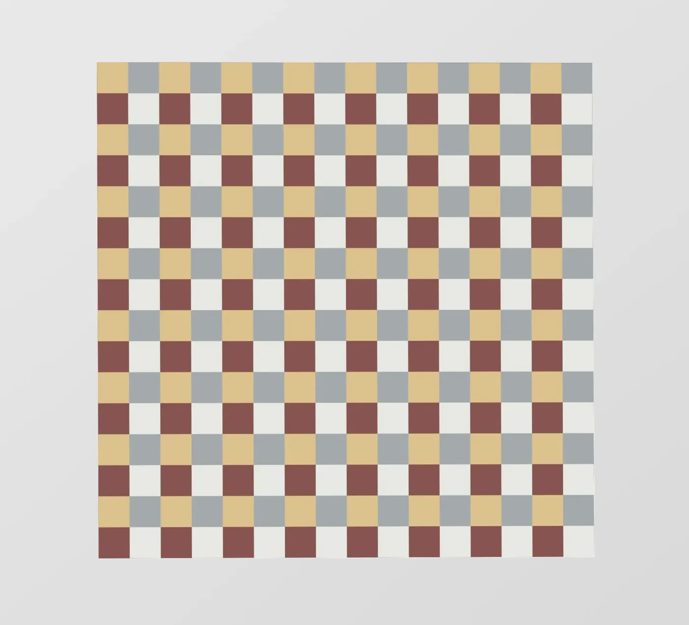 Checker tile pattern backlit folie van Little Dean