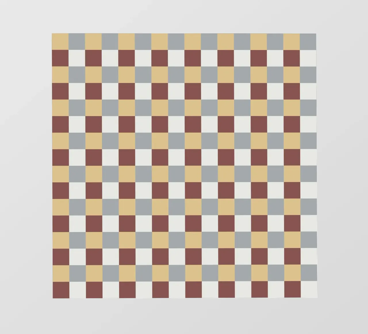 Karofliesenmuster PVC Plane von Little Dean