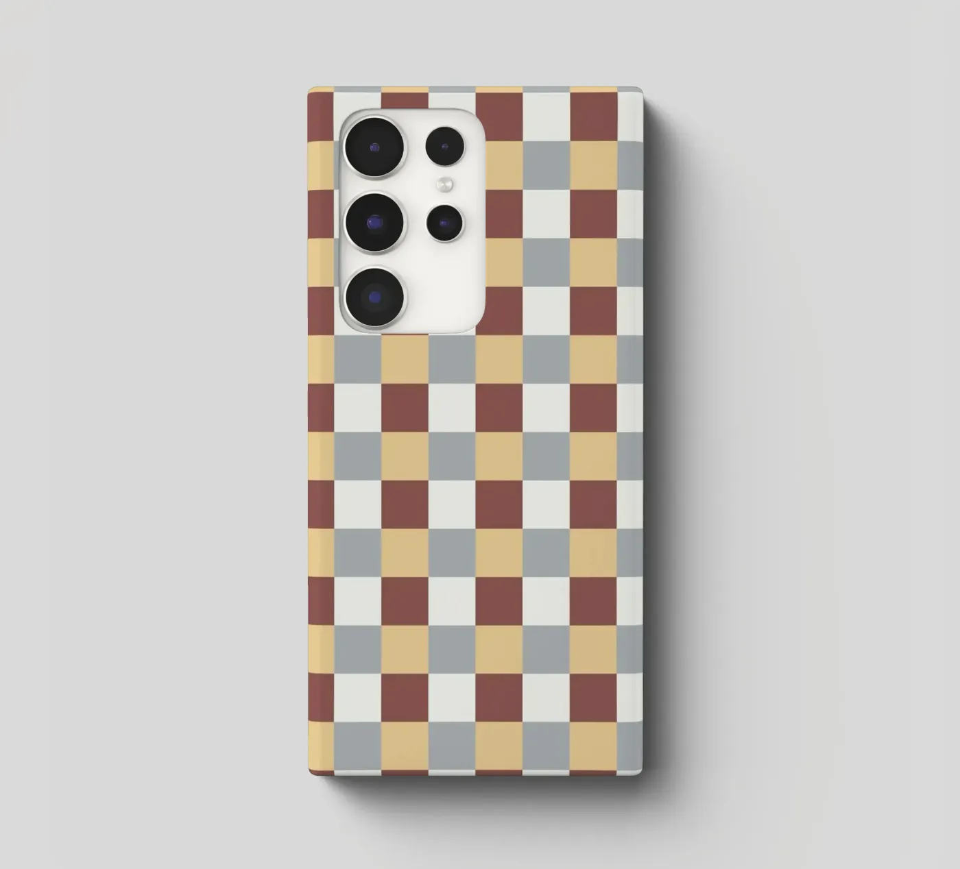 Motif de carreaux en damier coque samsung de Little Dean
