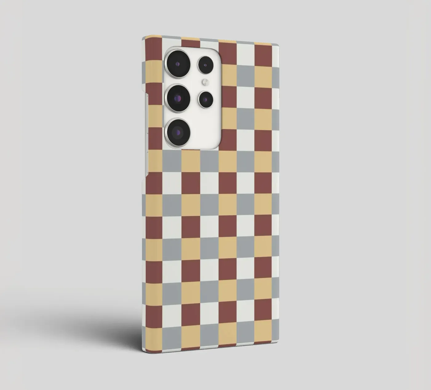 Motif de carreaux en damier coque samsung de Little Dean