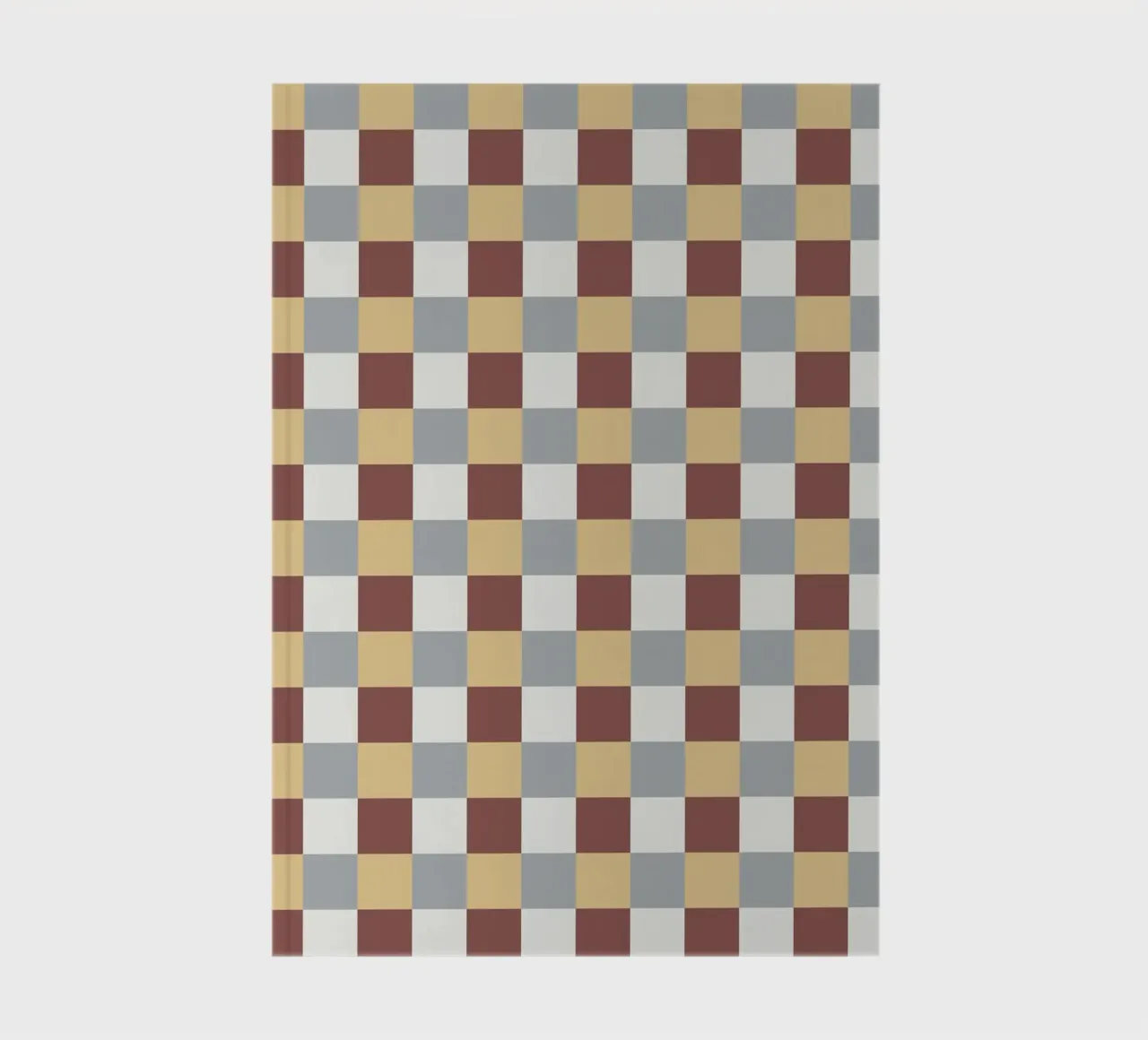 Checker tile pattern notebook by Little Dean
