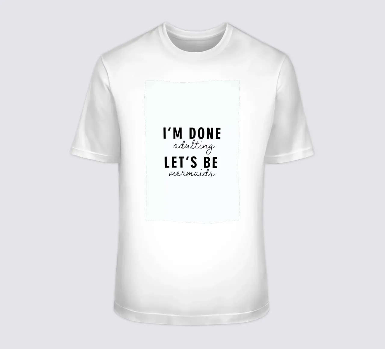 Let's Be Mermaids t-shirt da Ayleen
