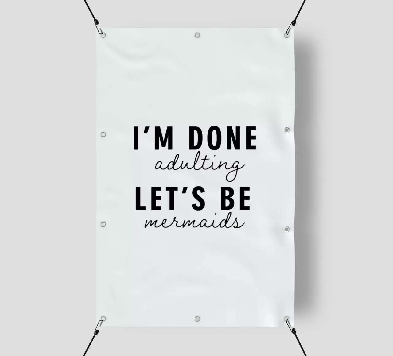 Let's Be Mermaids telo in pvc da Ayleen