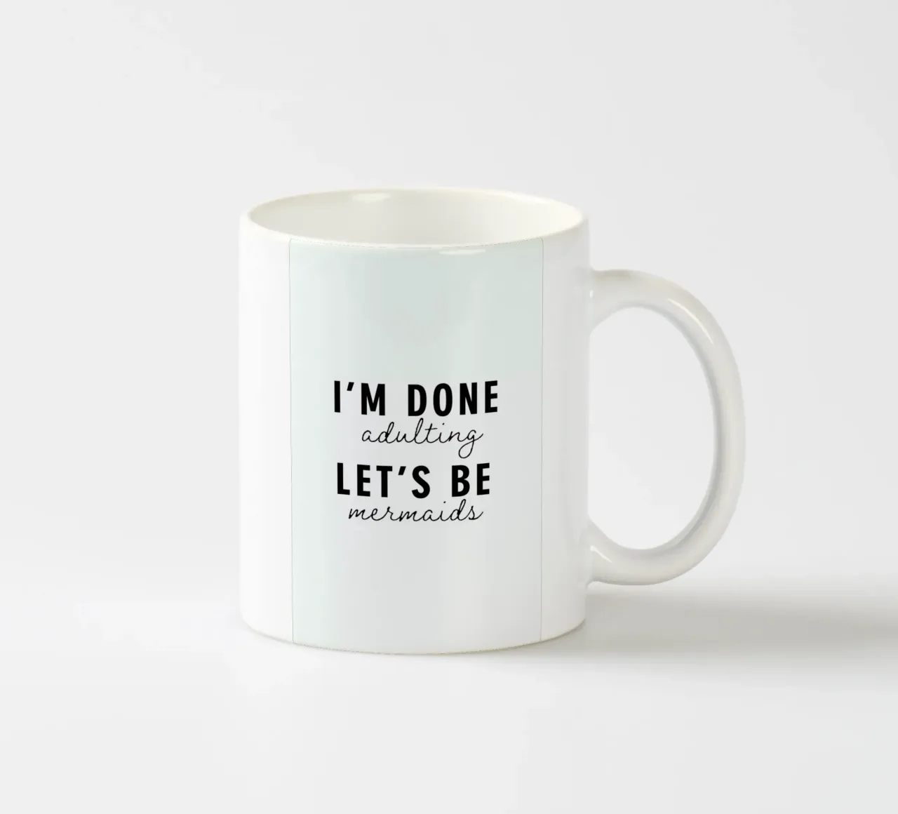 Let's Be Mermaids tazza in ceramica da Ayleen