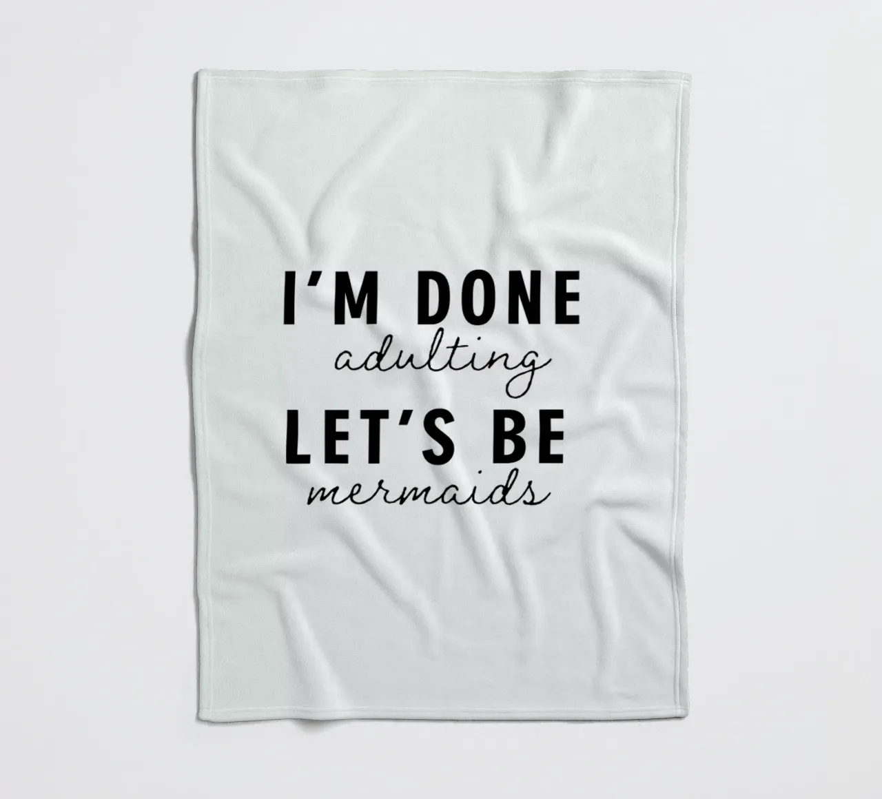 Let's Be Mermaids coperta in pile da Ayleen