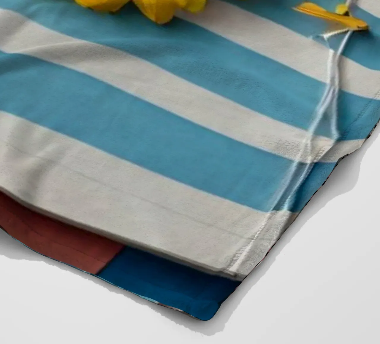 Colorful notebook adorned with flowers surrounded by pencils fleece blanket by DesignDoodle