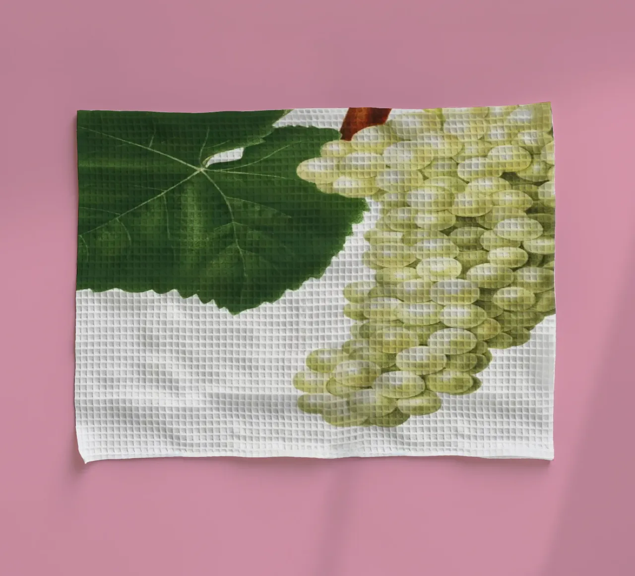 White Grape Vintage Botanical Illustration Print canovaccio da cucina da Pretty Flowers Vintage Botanicals