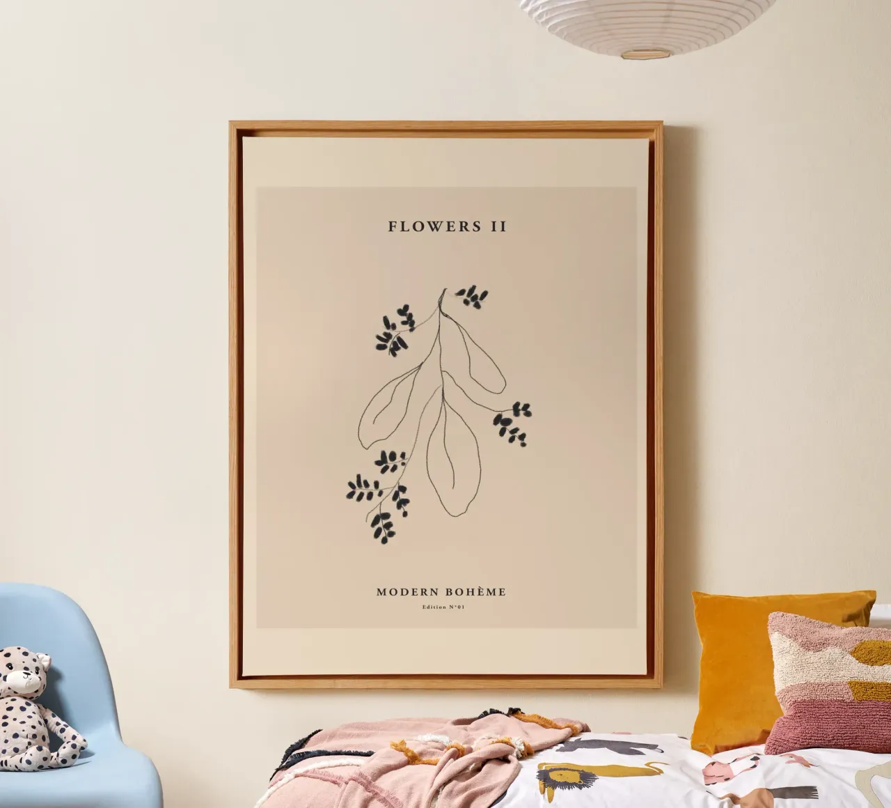 Art Bohemian No 07 tela da treechild
