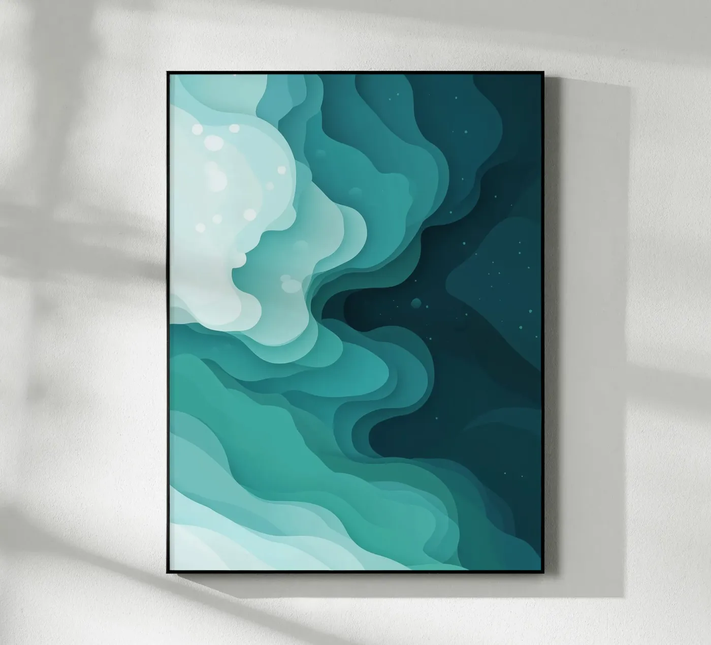 Deep water Acryl-Glas von Little Things