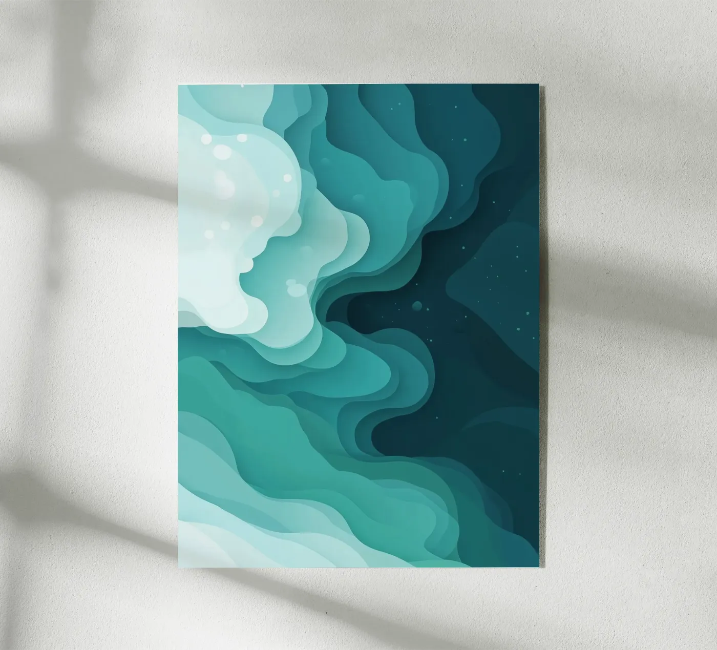 Deep water Acryl-Glas von Little Things