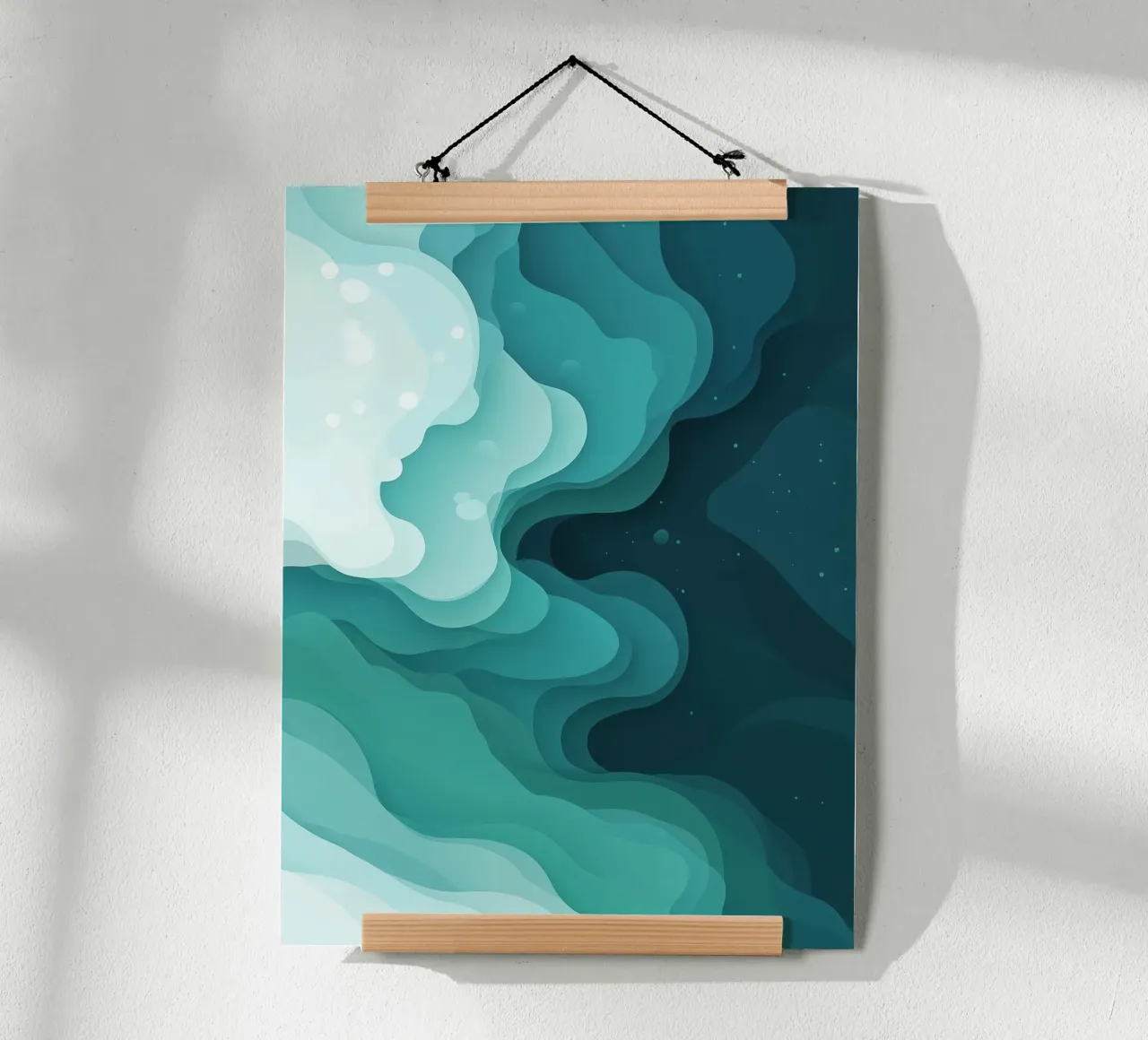 Diep water poster van Little Things