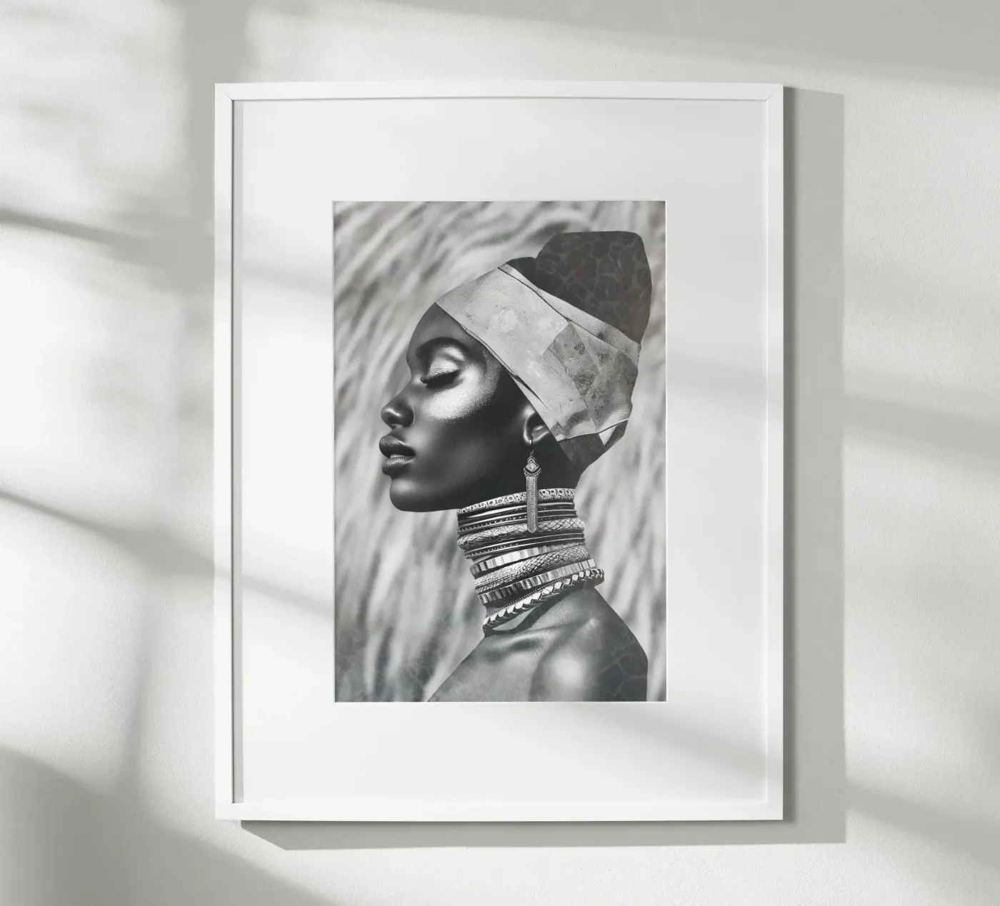 Black Fashion Woman poster by Carinaprint