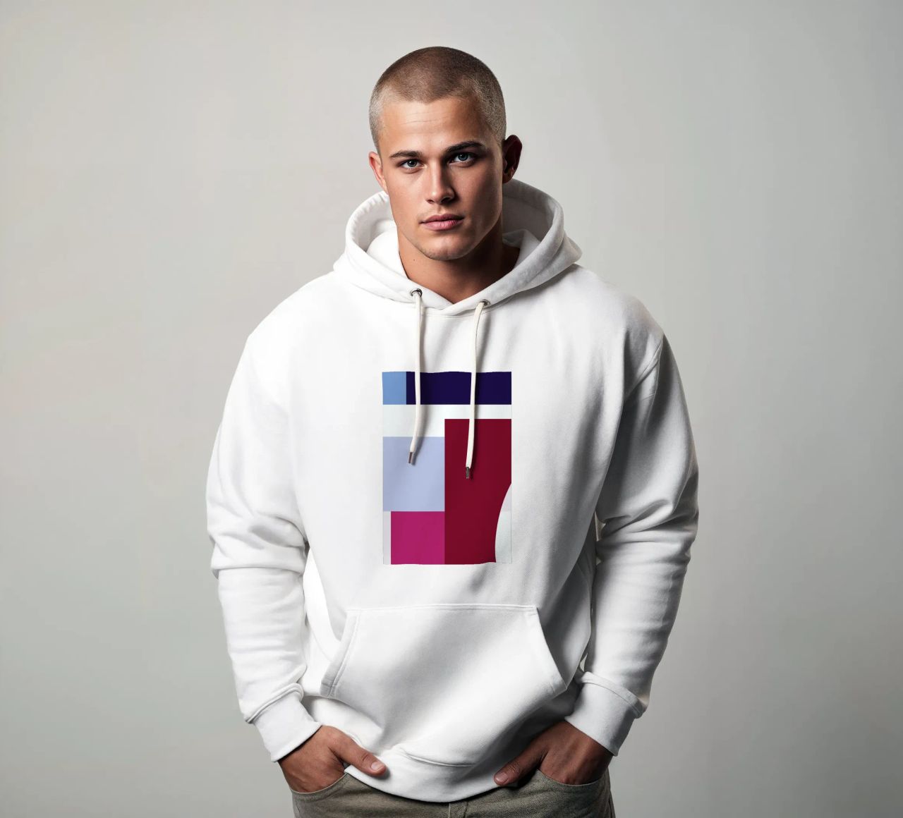Structure 3 felpa con cappuccio da Jonathan Lawes