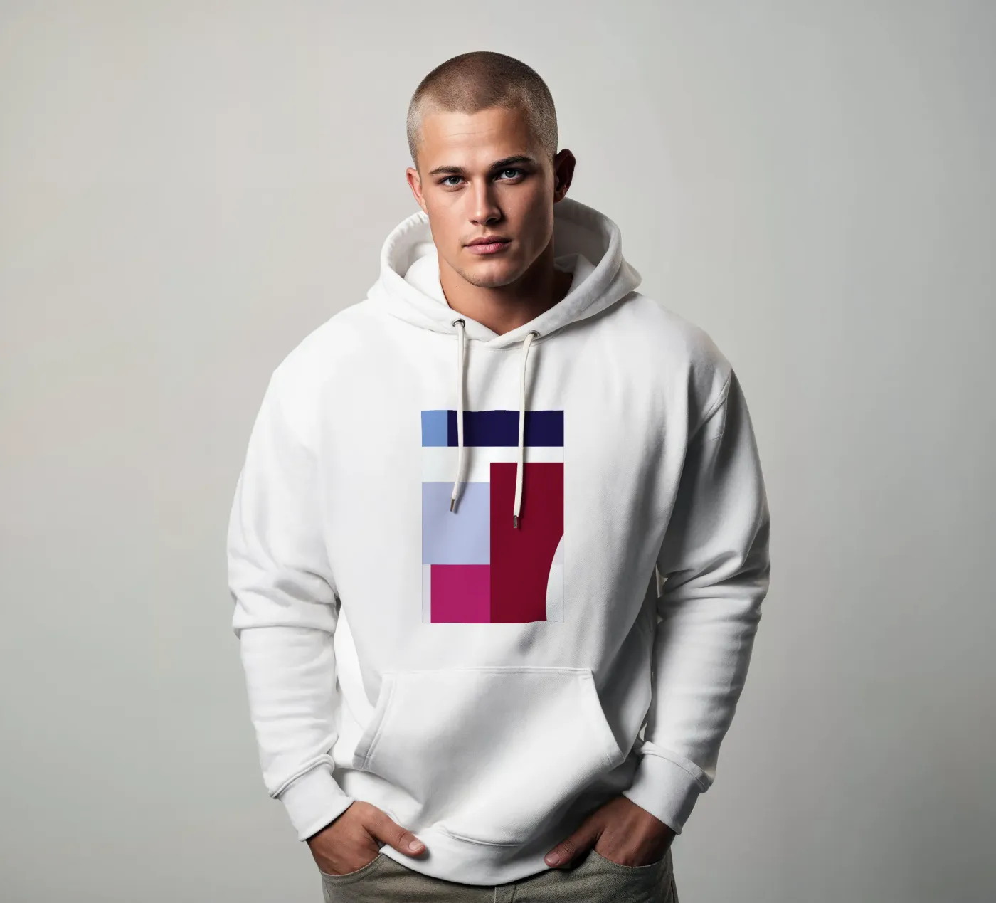 Structure 3 hoodie by Jonathan Lawes