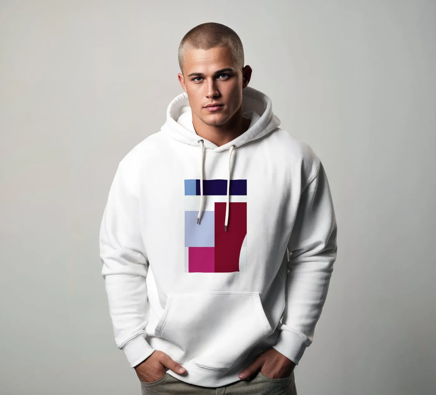 Structure 3 hoodie by Jonathan Lawes