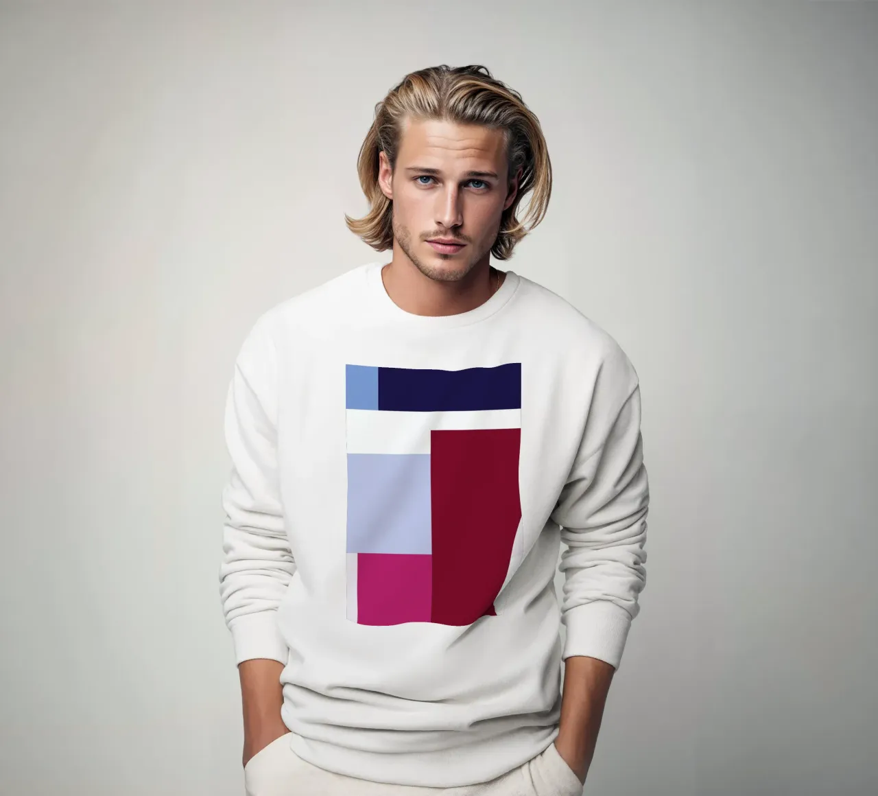 Structure 3 Sweatshirt von Jonathan Lawes