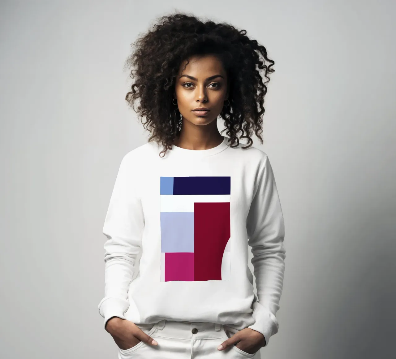 Structure 3 Sweatshirt von Jonathan Lawes