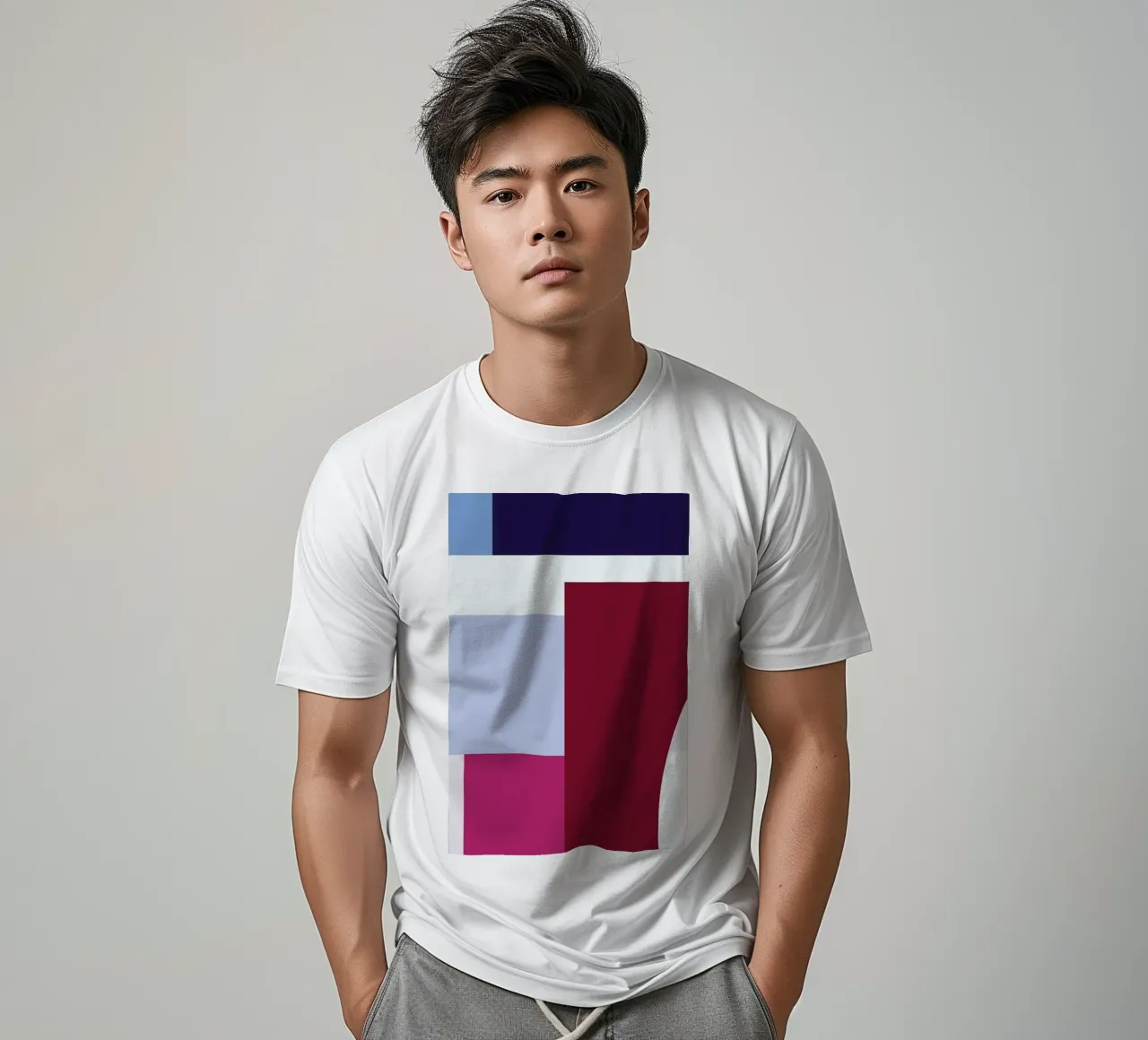 Structure 3 t-shirt by Jonathan Lawes