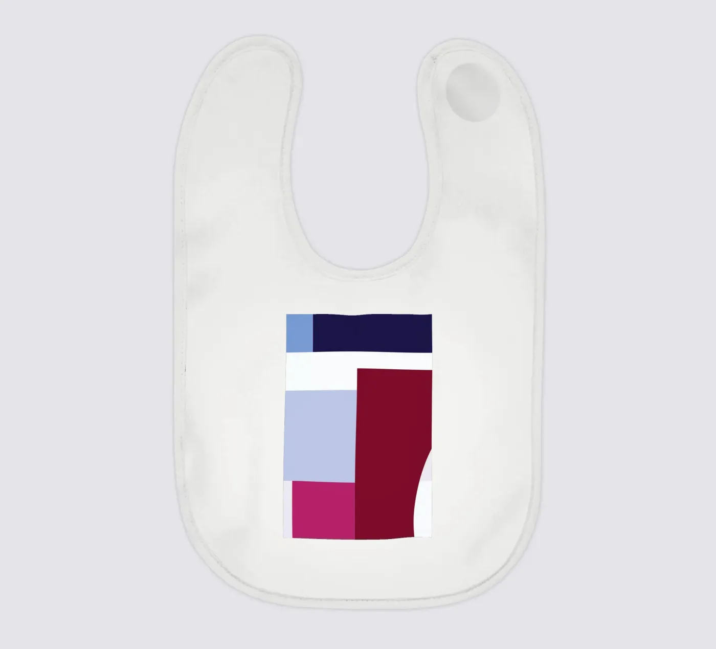 Structure 3 baby bib by Jonathan Lawes