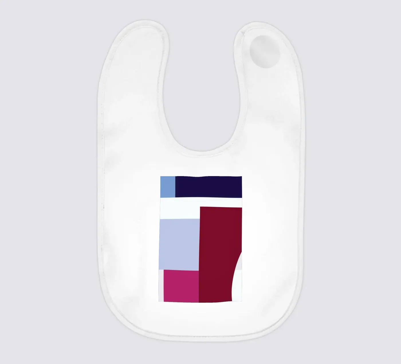 Structure 3 baby bib by Jonathan Lawes