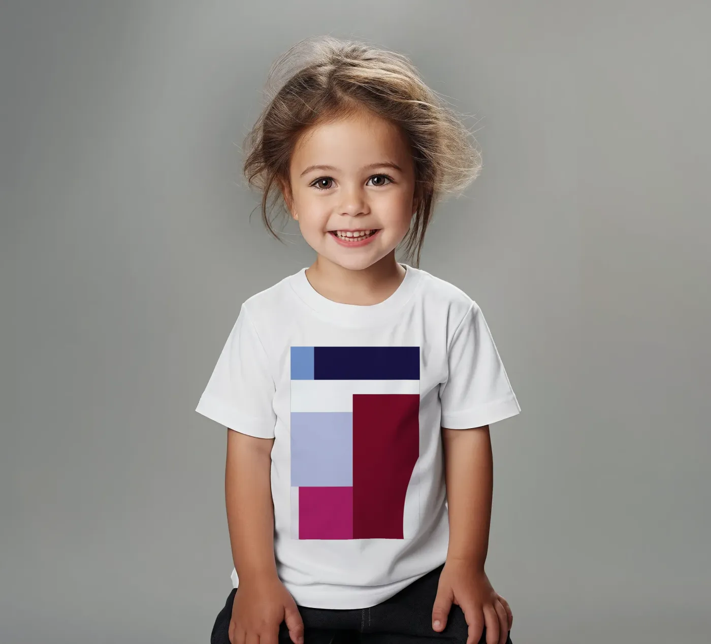Structure 3 kinder t-shirt van Jonathan Lawes