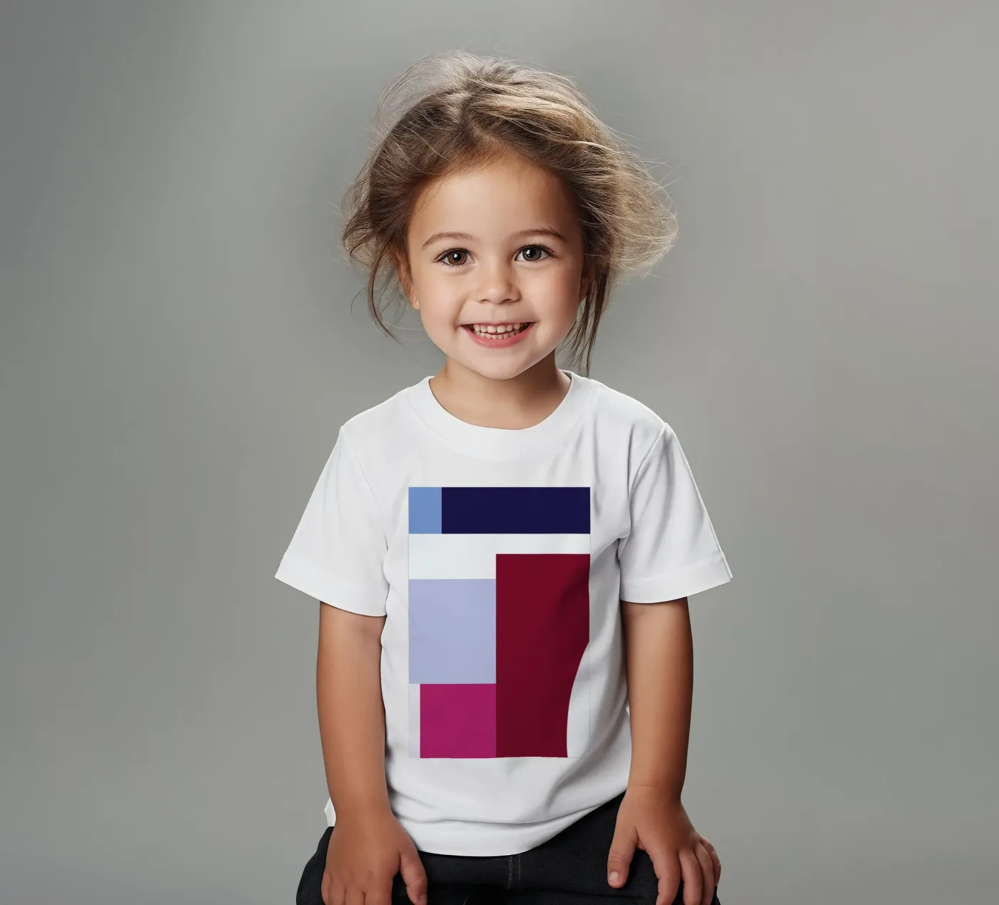 Structure 3 Kinder T-Shirt von Jonathan Lawes