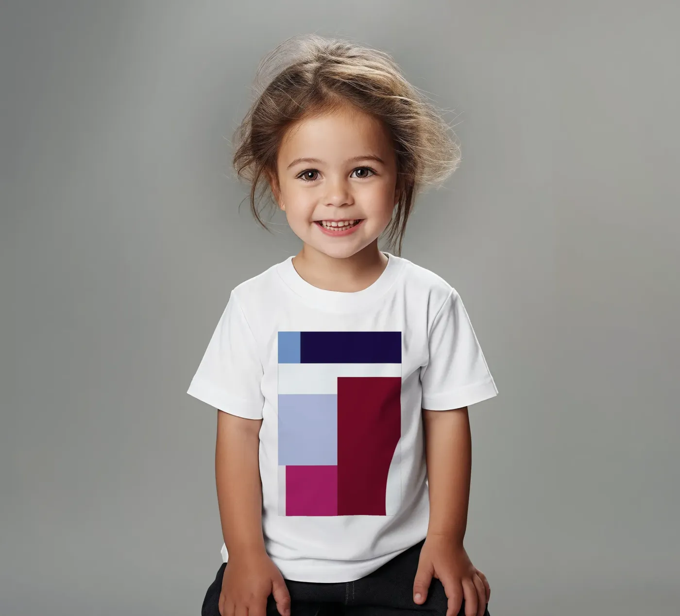 Structure 3 kinder t-shirt van Jonathan Lawes