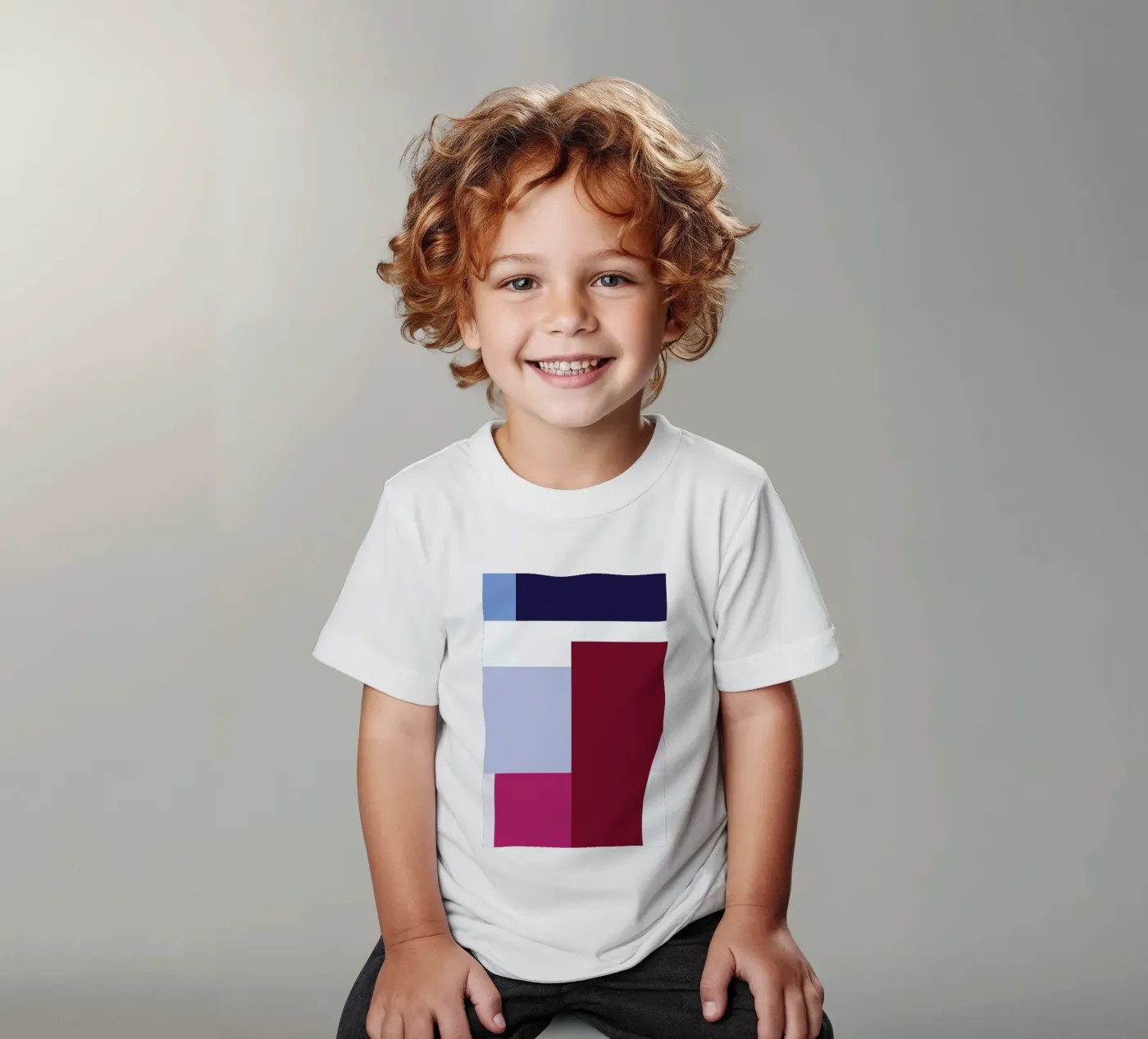 Structure 3 kinder t-shirt van Jonathan Lawes