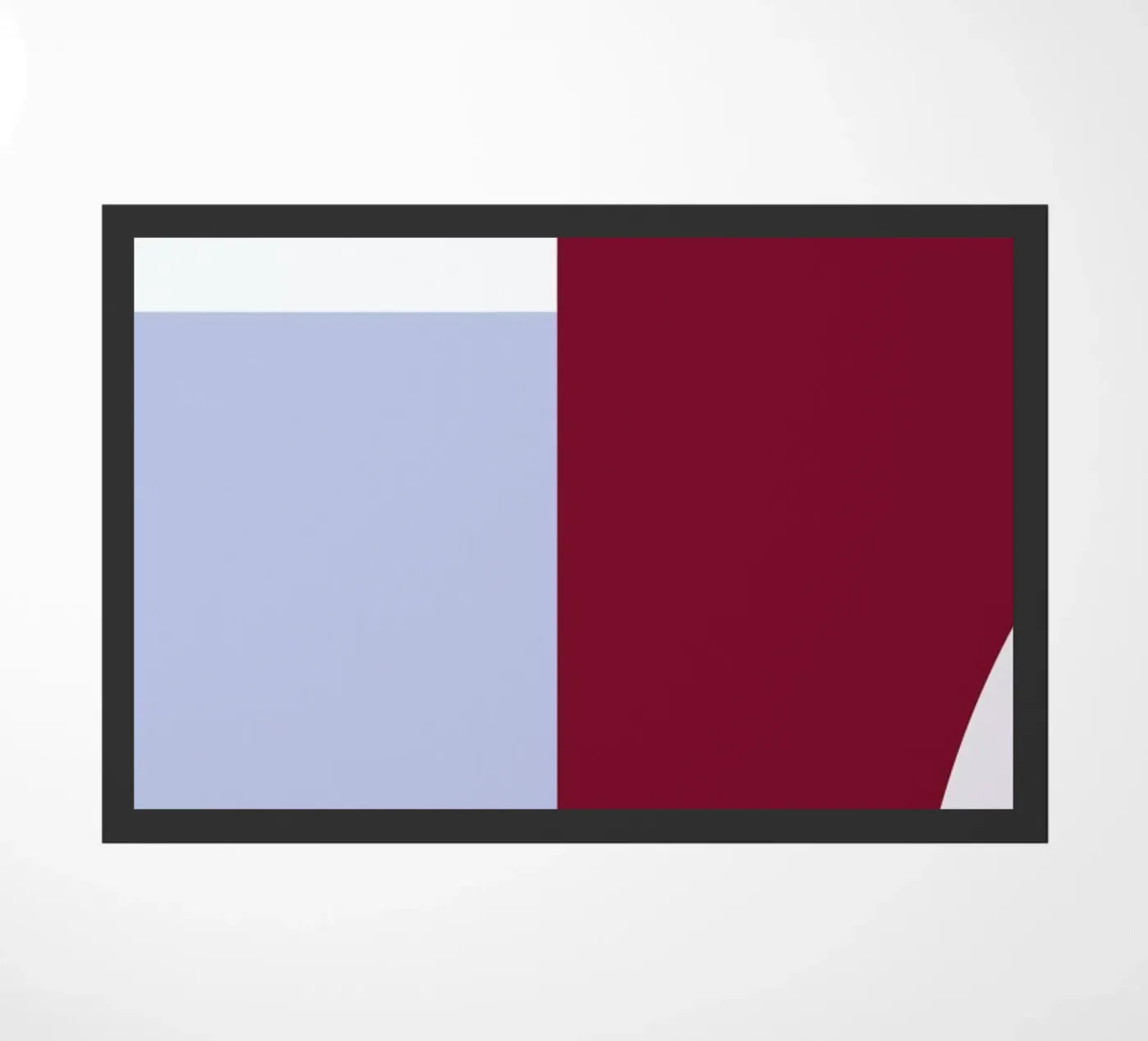 Structure 3 doormat by Jonathan Lawes