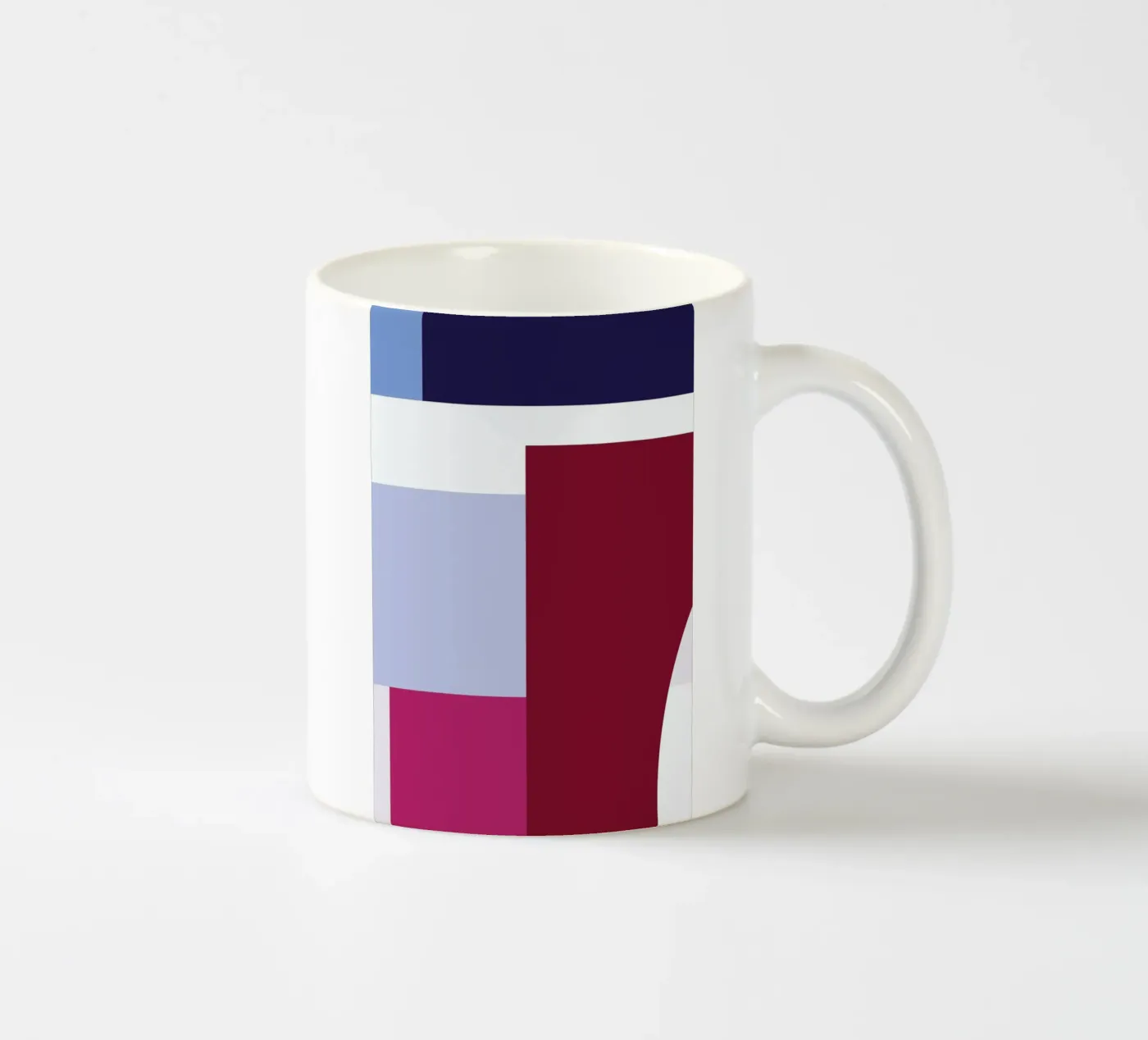 Structure 3 ceramic mug by Jonathan Lawes