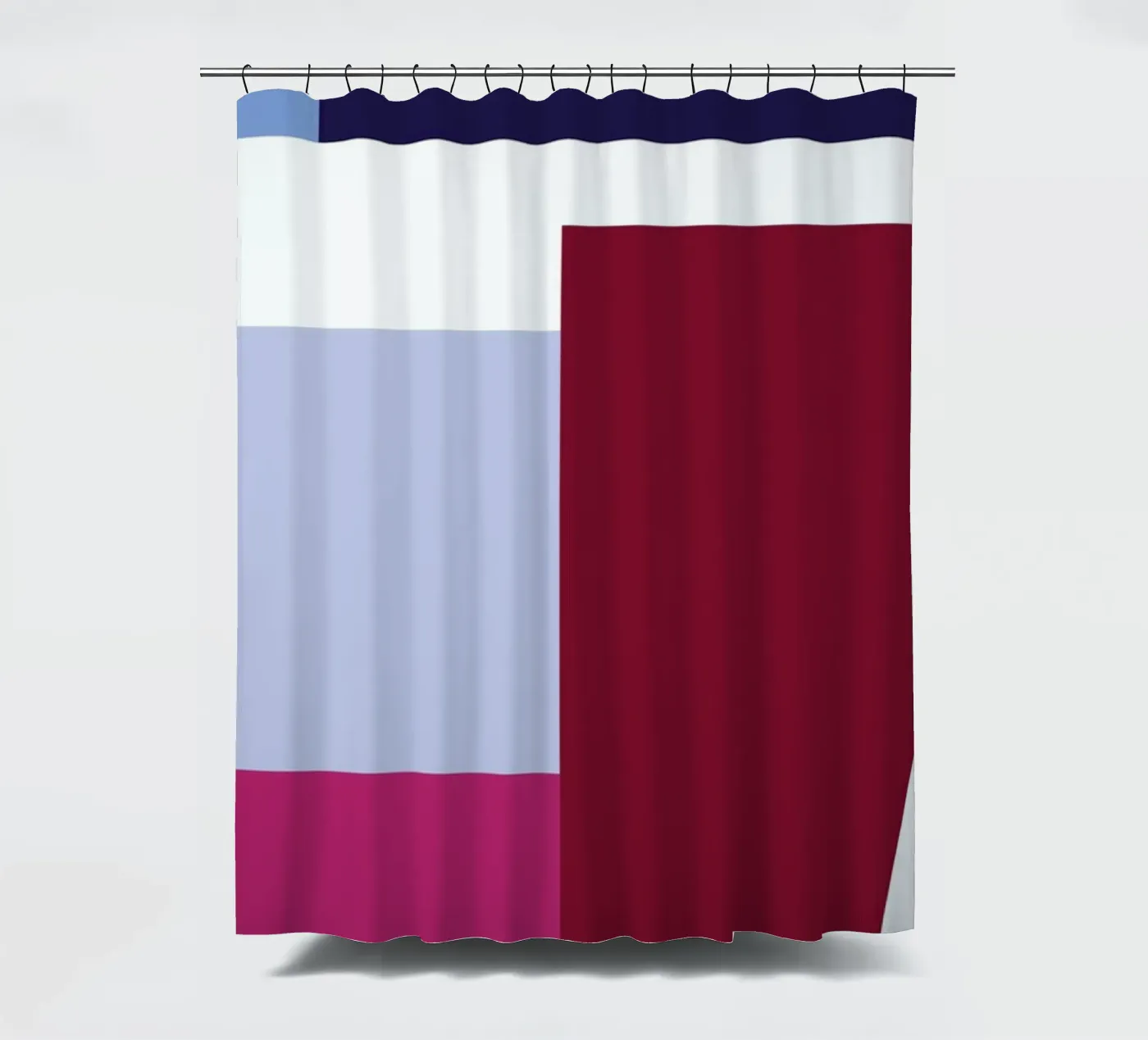 Structure 3 Duschvorhang von Jonathan Lawes