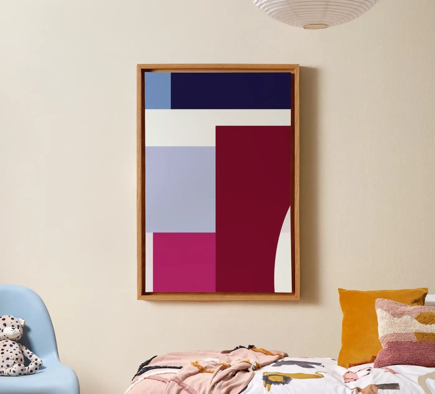 Structure 3 tela da Jonathan Lawes