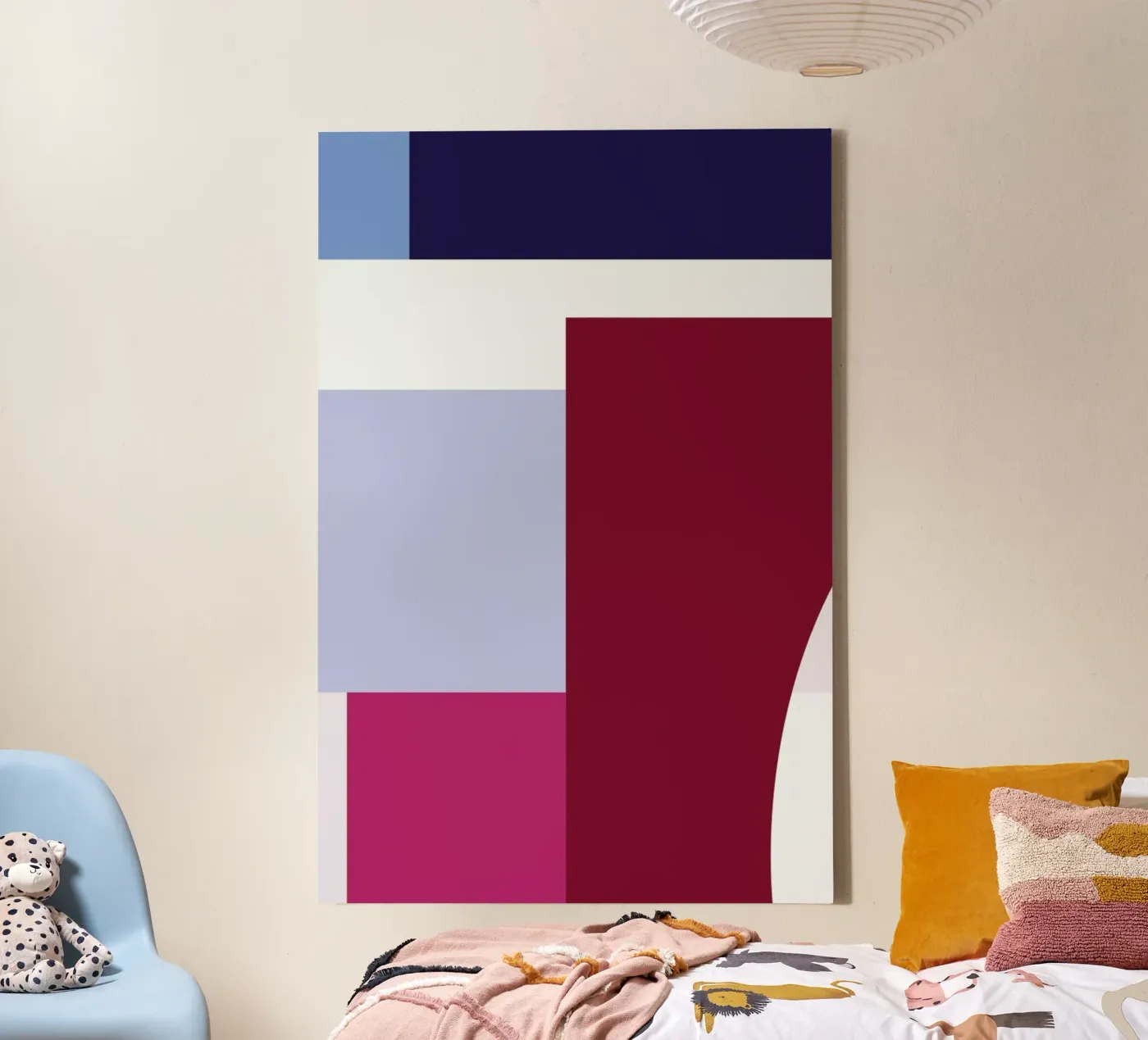 Structure 3 tela da Jonathan Lawes