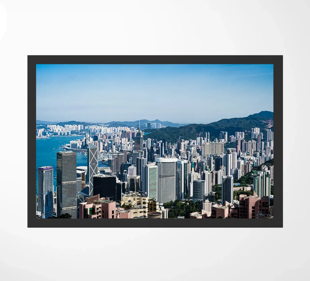 Hongkong view from the Peak zerbino da Mathias Remmling Photography