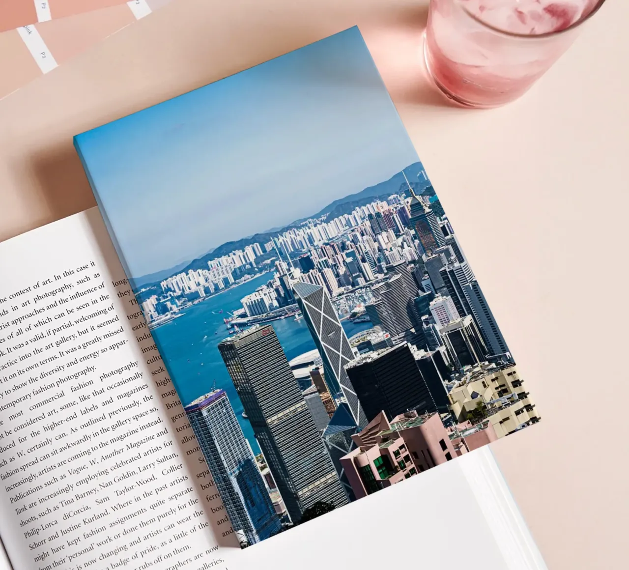 Hongkong view from the Peak notebook by Mathias Remmling Photography