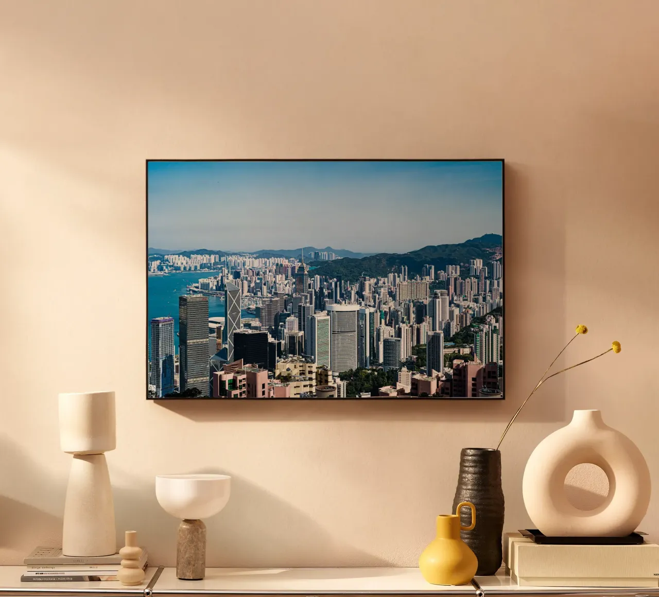 Hongkong view from the Peak plexiglass da Mathias Remmling Photography