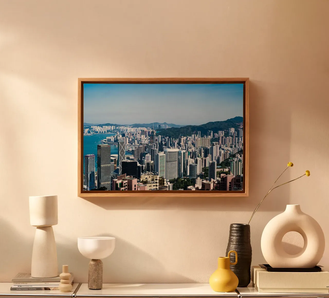 Hongkong view from the Peak tela da Mathias Remmling Photography