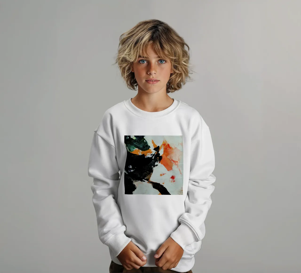 Melt Series 05 felpa bambino da Mala Alani