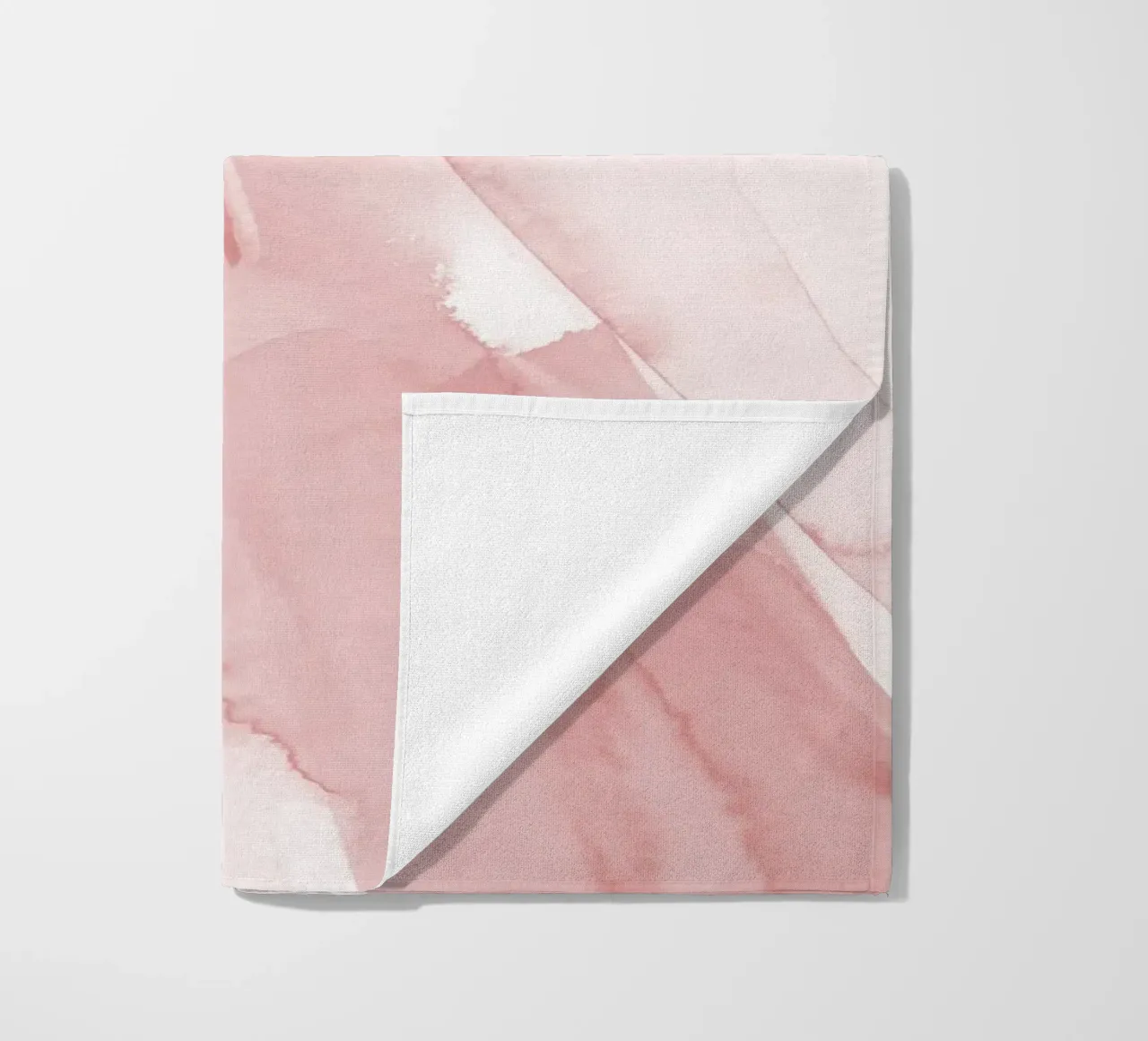 Pennellate toni rosa 1 telo mare da NouveauPrints