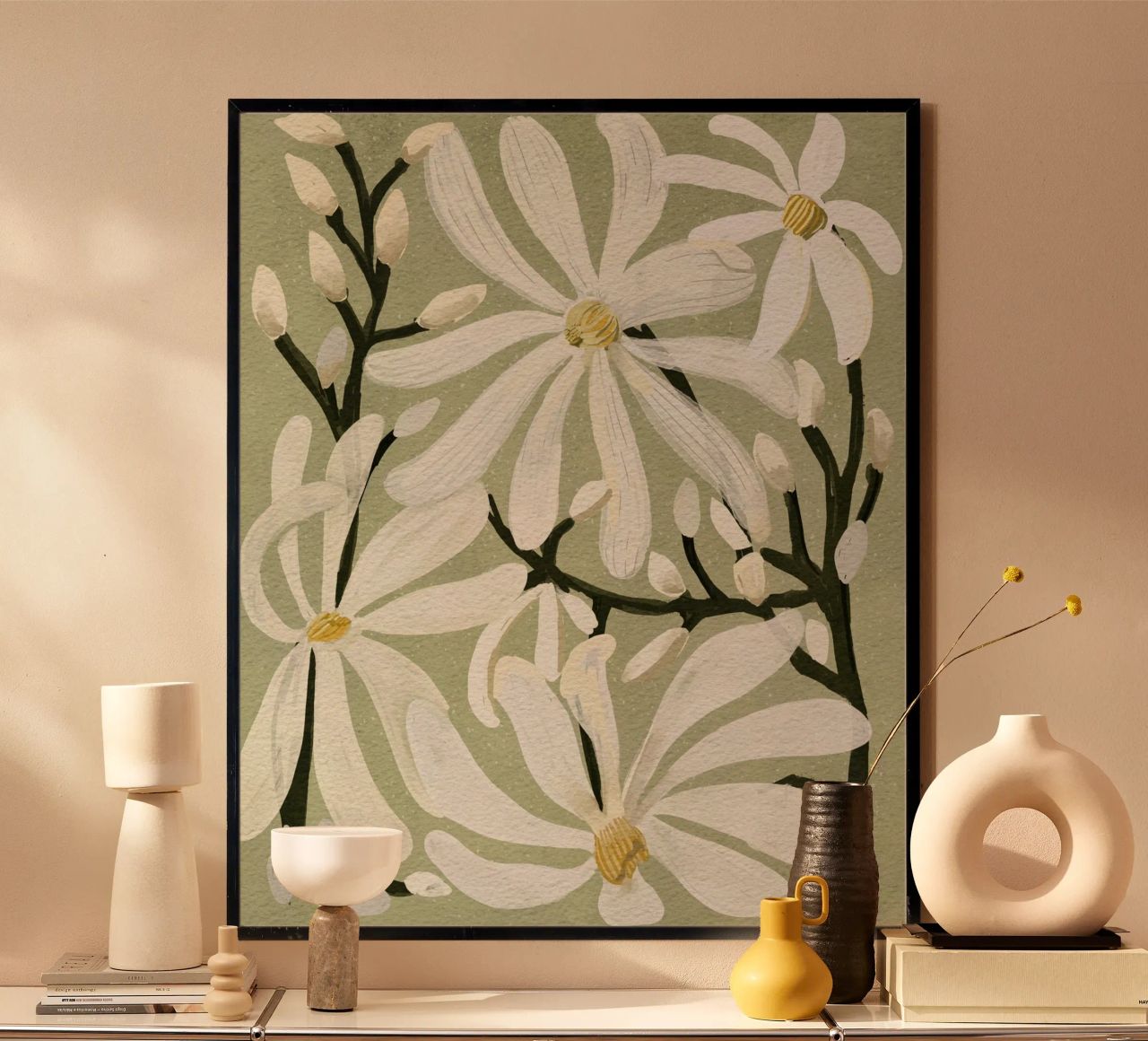 Sternmagnolie Poster von Katie O'Shea