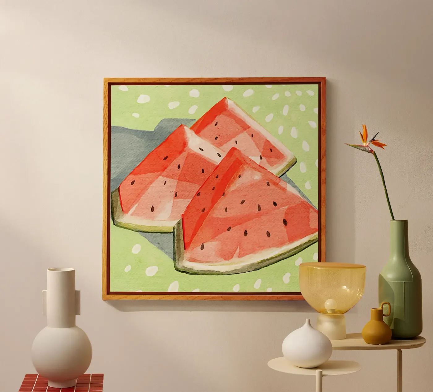 Watermelon plexiglas de Katie O'Shea