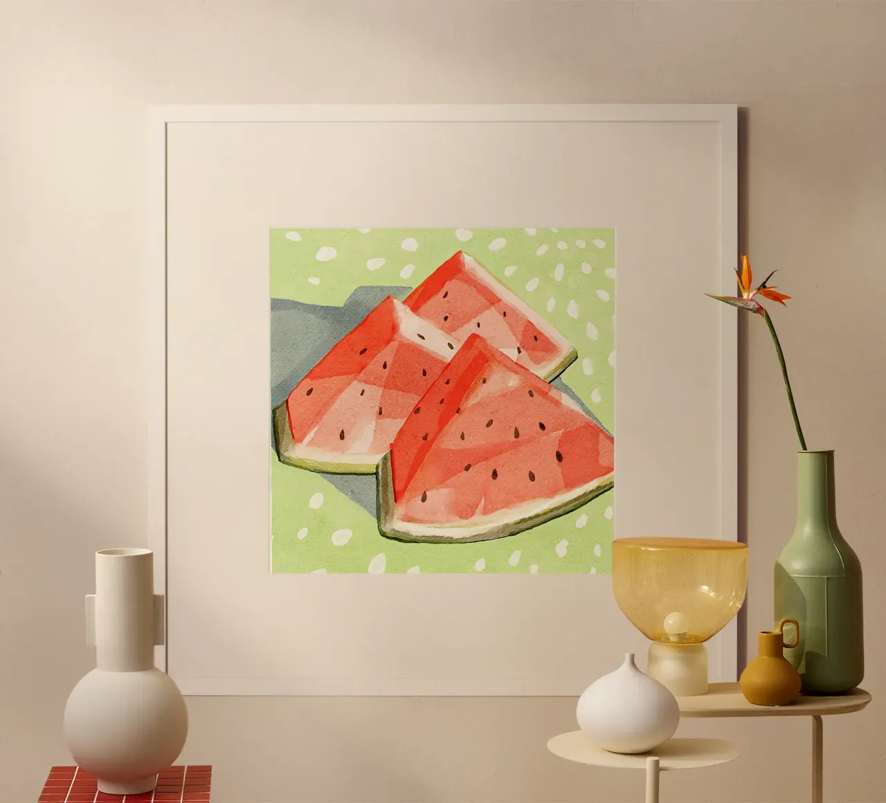 Pastèque poster de Katie O'Shea