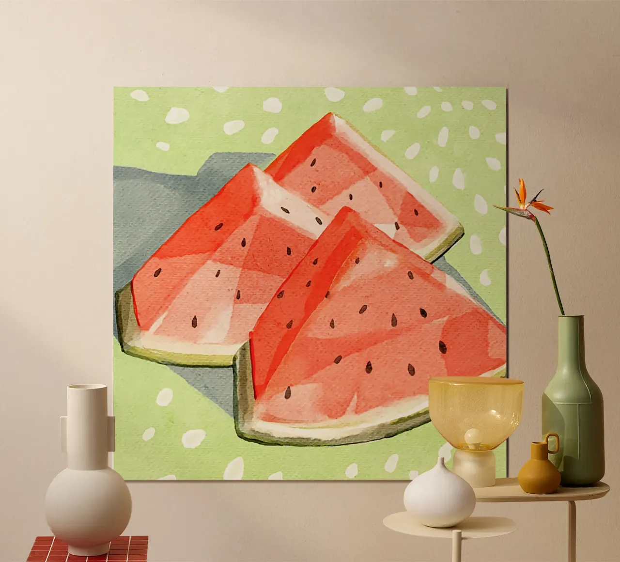 Pastèque poster de Katie O'Shea