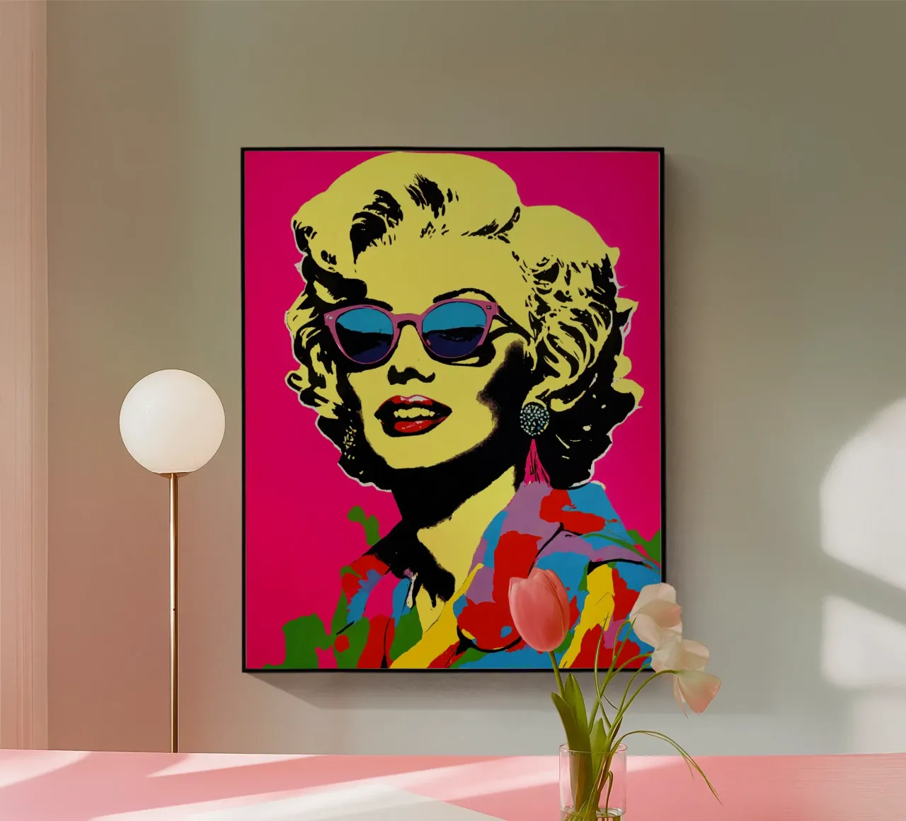 Marylin plexiglass da Eni Brandon