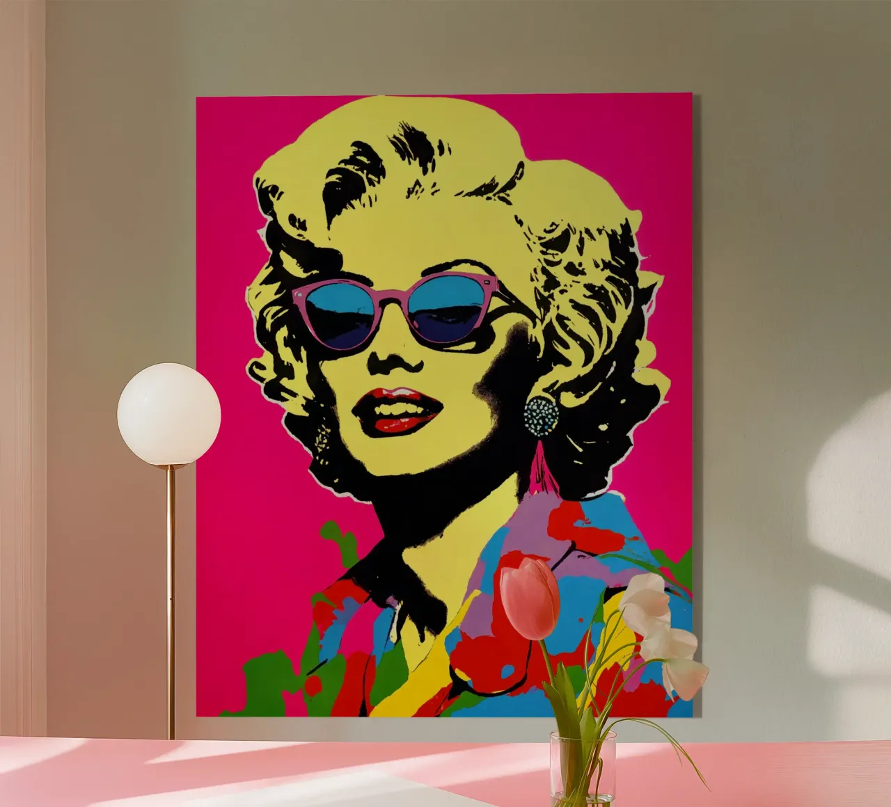 Marylin plexiglass da Eni Brandon