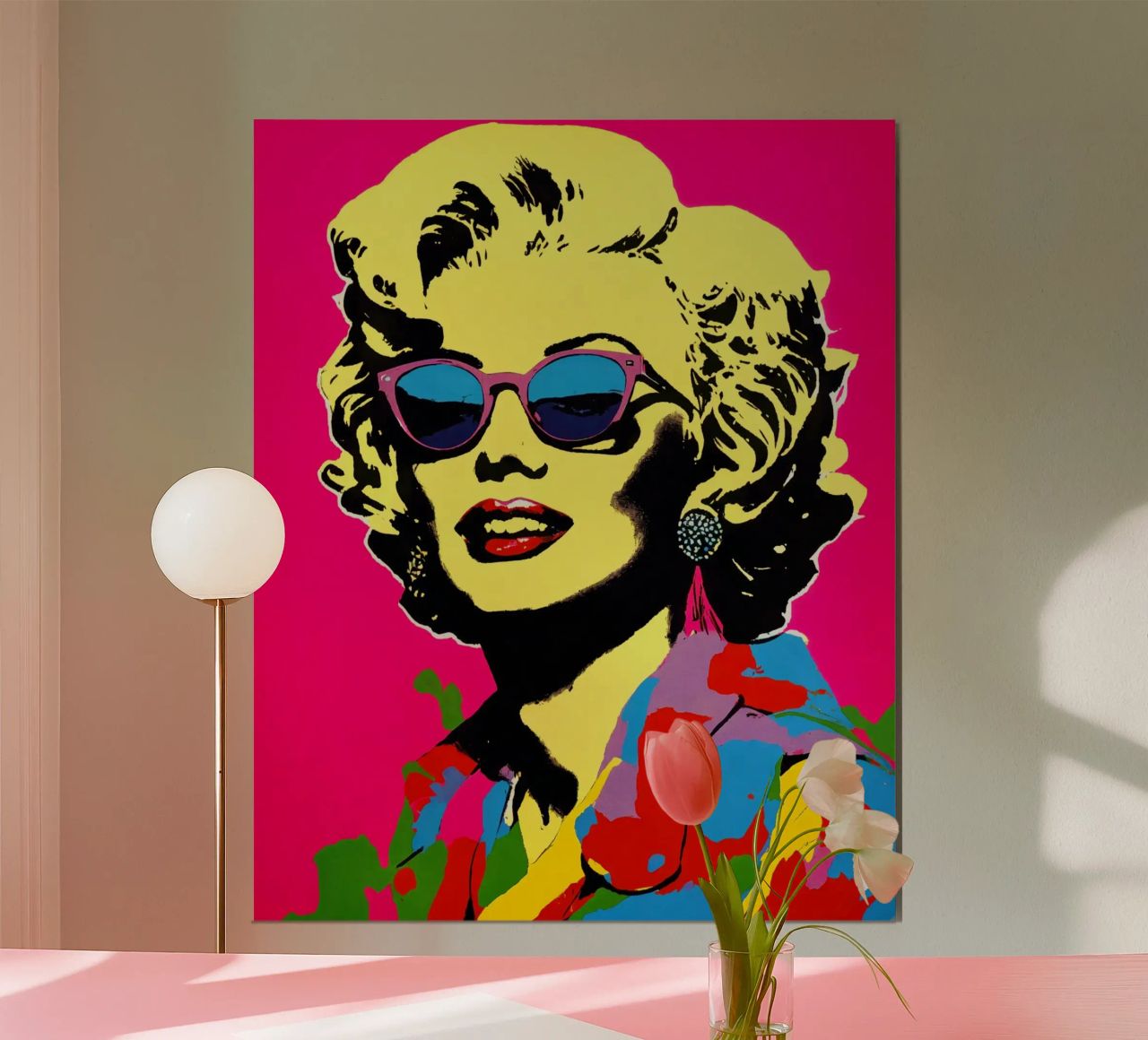 Lady in Pink poster by Eni Brandon