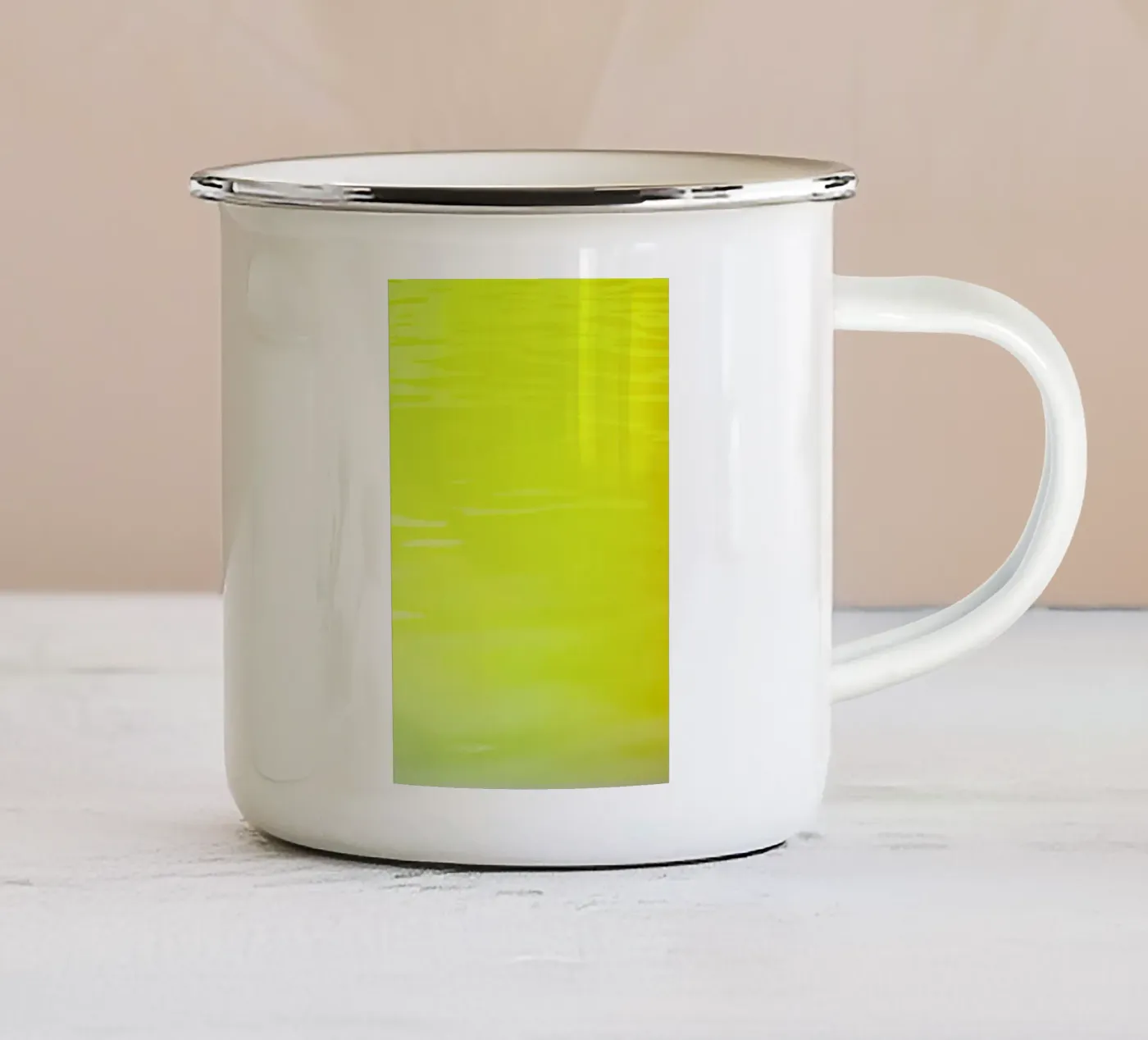 Hyperion enamel mug by Elena Veronese