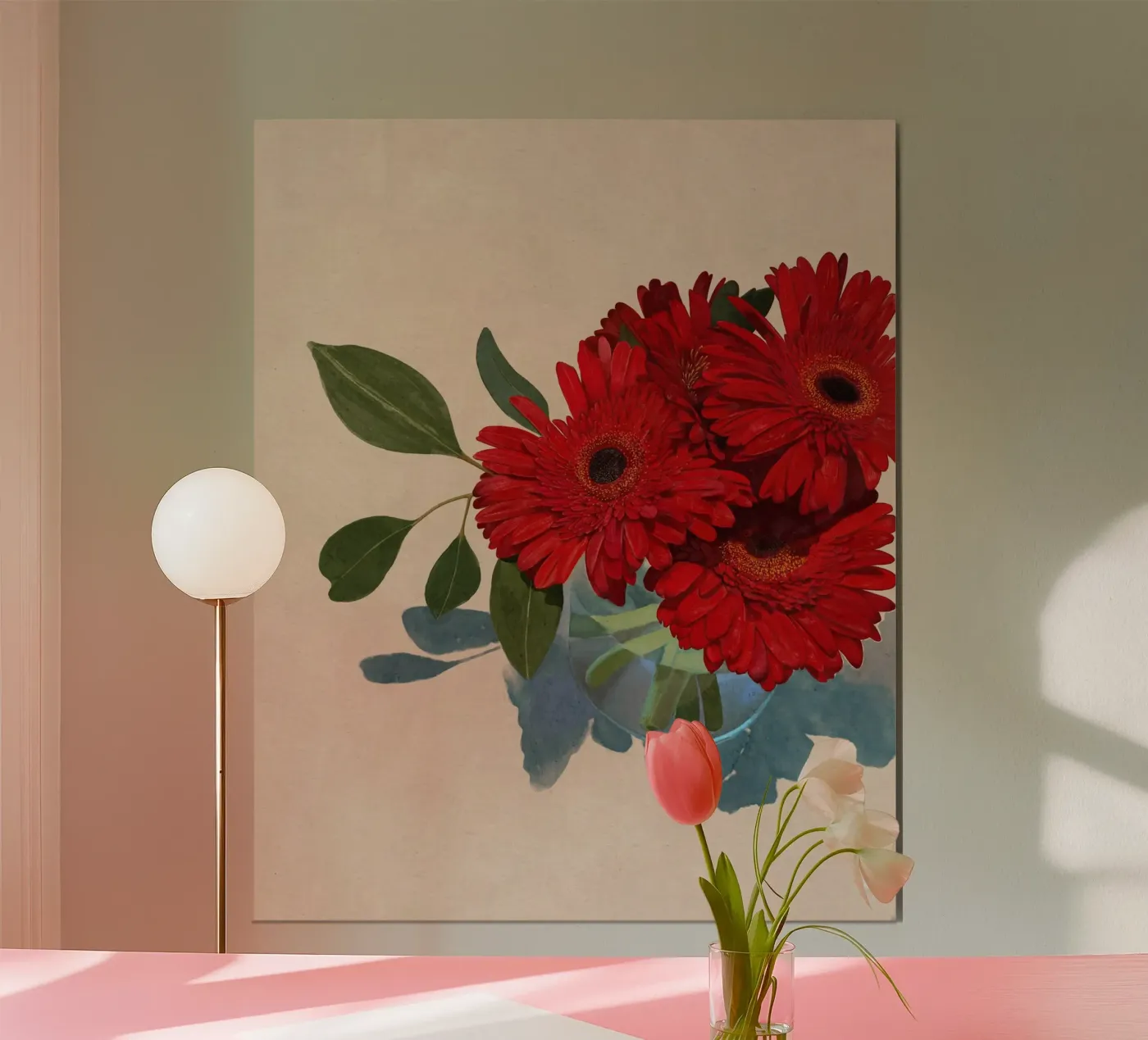 Gerbera Daisy poster by Katie O'Shea