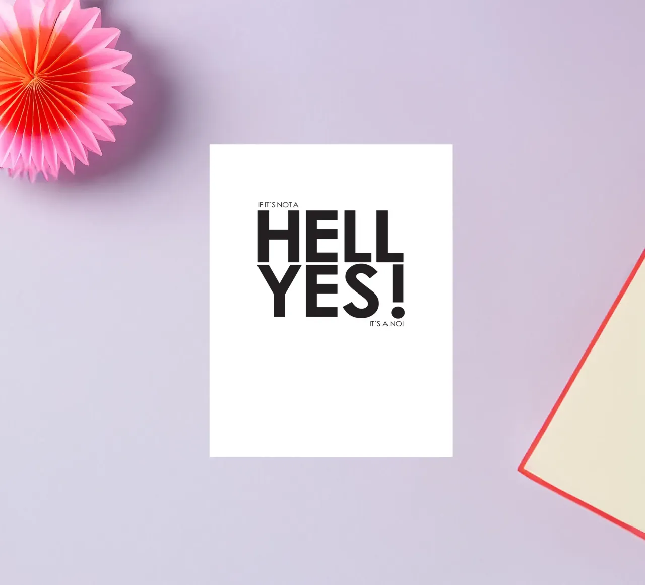 hell yes sticker by Kavanga